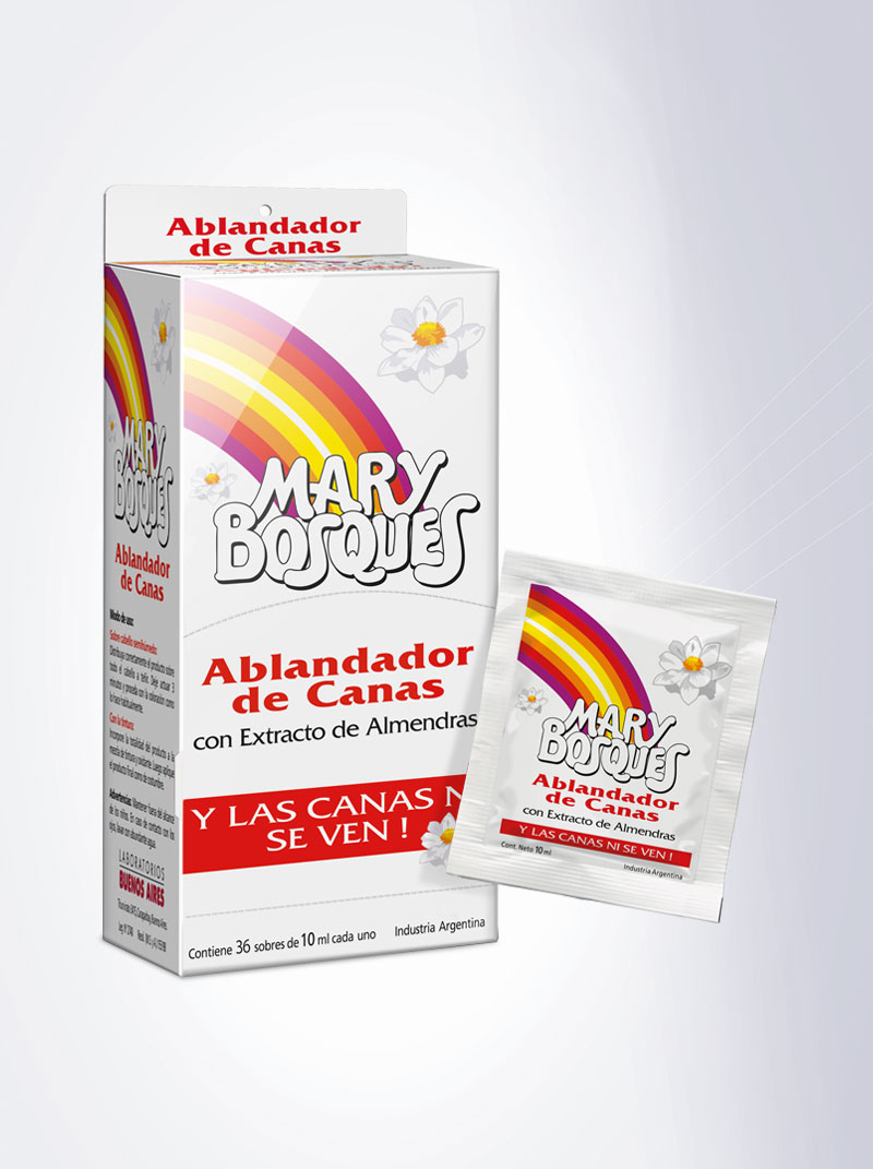Ablandador de Canas-con extracto de almendras-sobre x 10 ml — Mary Bosques. Producto profesional de peluquería.
