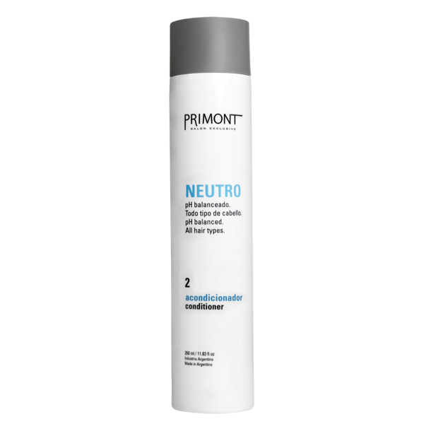 ACONDICIONADOR NEUTRO x 350cc — Primont. Producto profesional de peluquería.