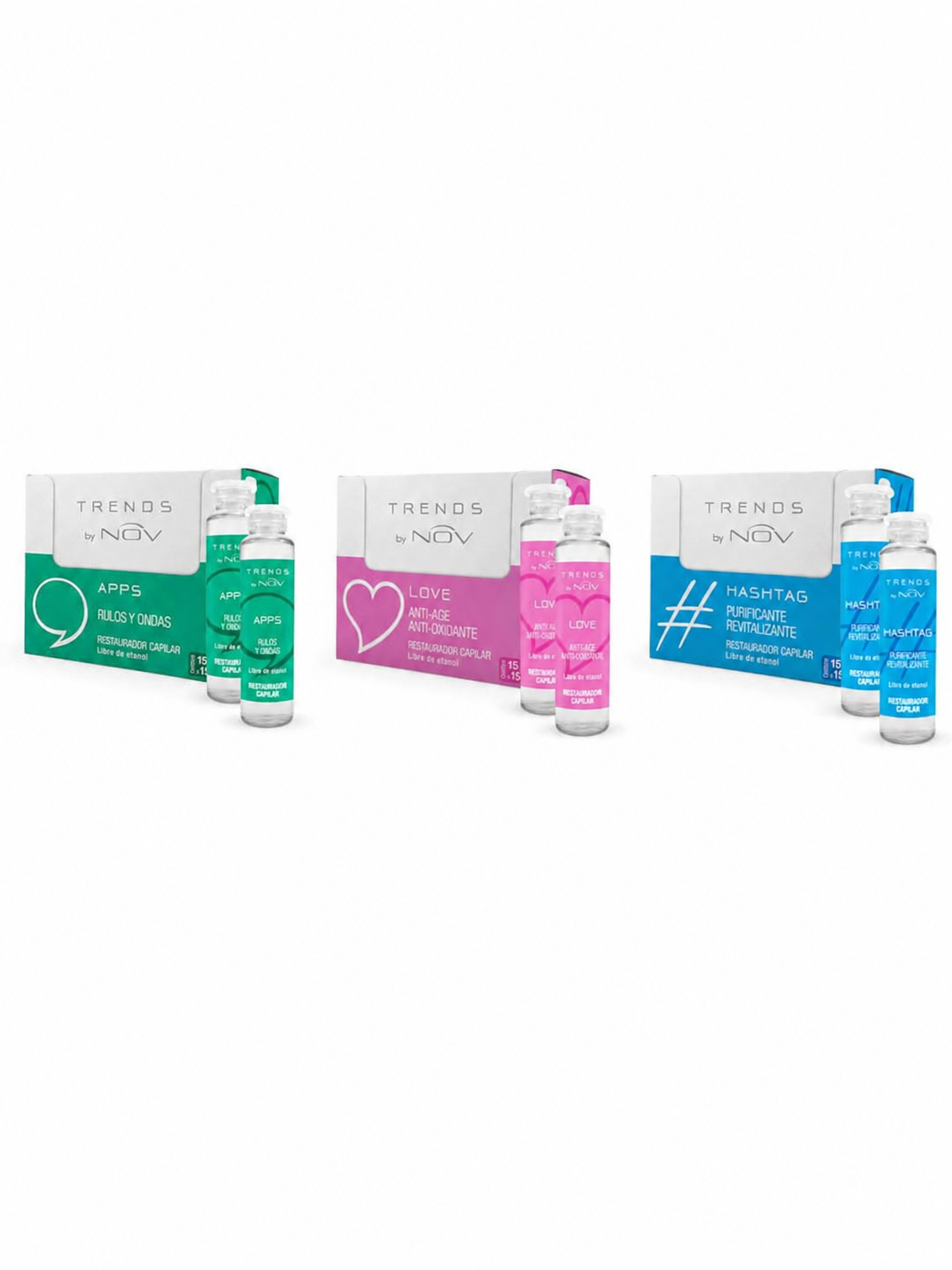 AMPOLLA RESTAURADORA TRENDS x 15ml.