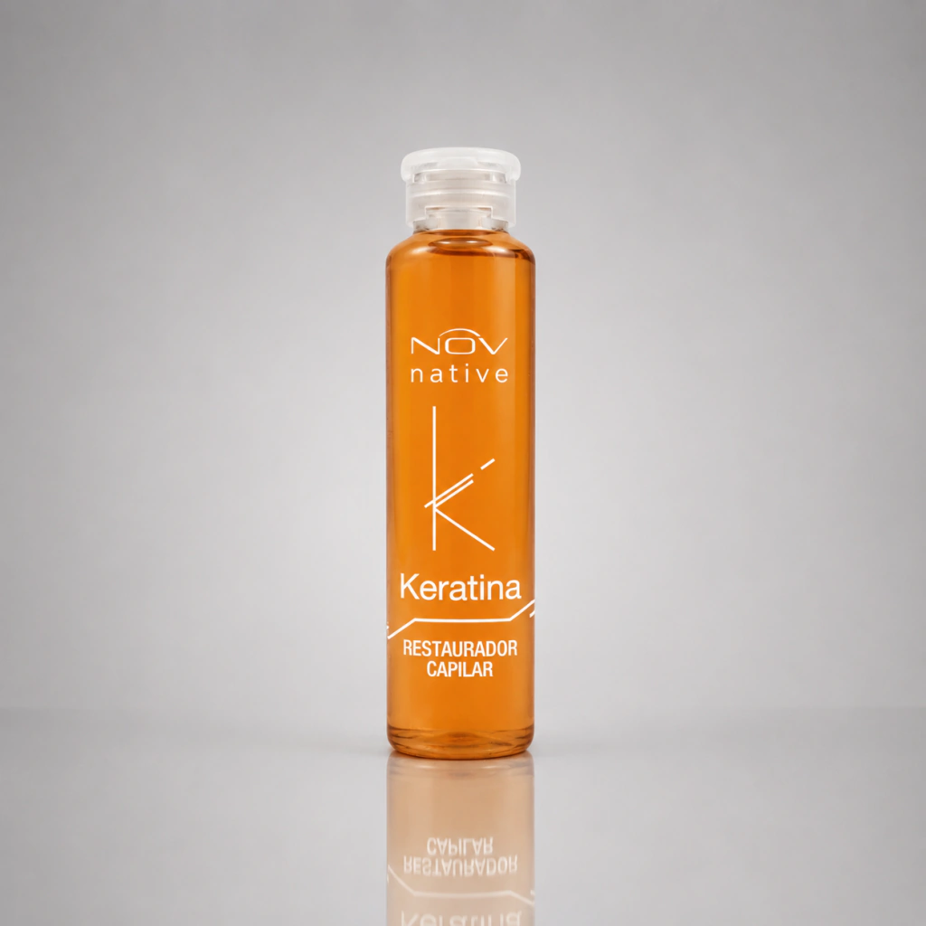AMPOLLA RESTAURADORA x 15ml KERATINA — Nov. Producto profesional de peluquería.