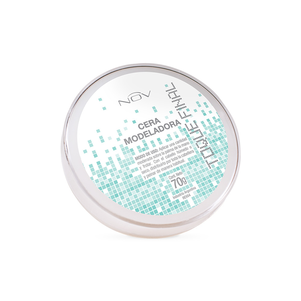 CERA MODELADORA x 70g — Nov. Producto profesional de peluquería.