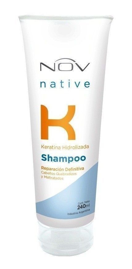 SHAMPOO x 240ml KERATINA — Nov. Producto profesional de peluquería.