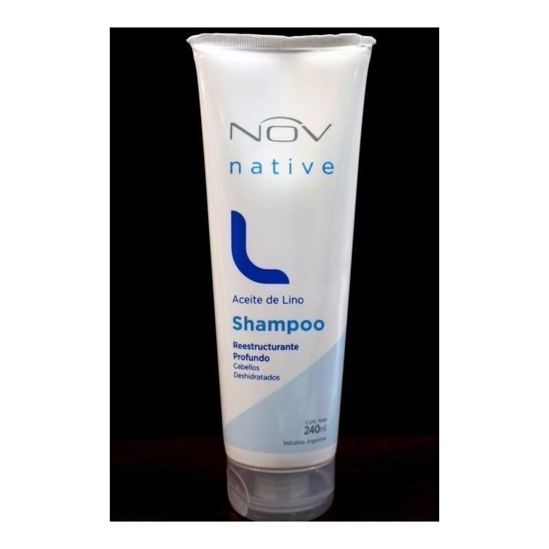SHAMPOO x 240ml LINO — Nov. Producto profesional de peluquería.