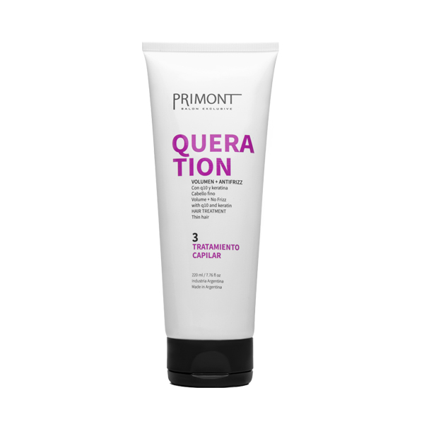 TRATAMIENTO QUERATION x 220cc — Primont. Producto profesional de peluquería.