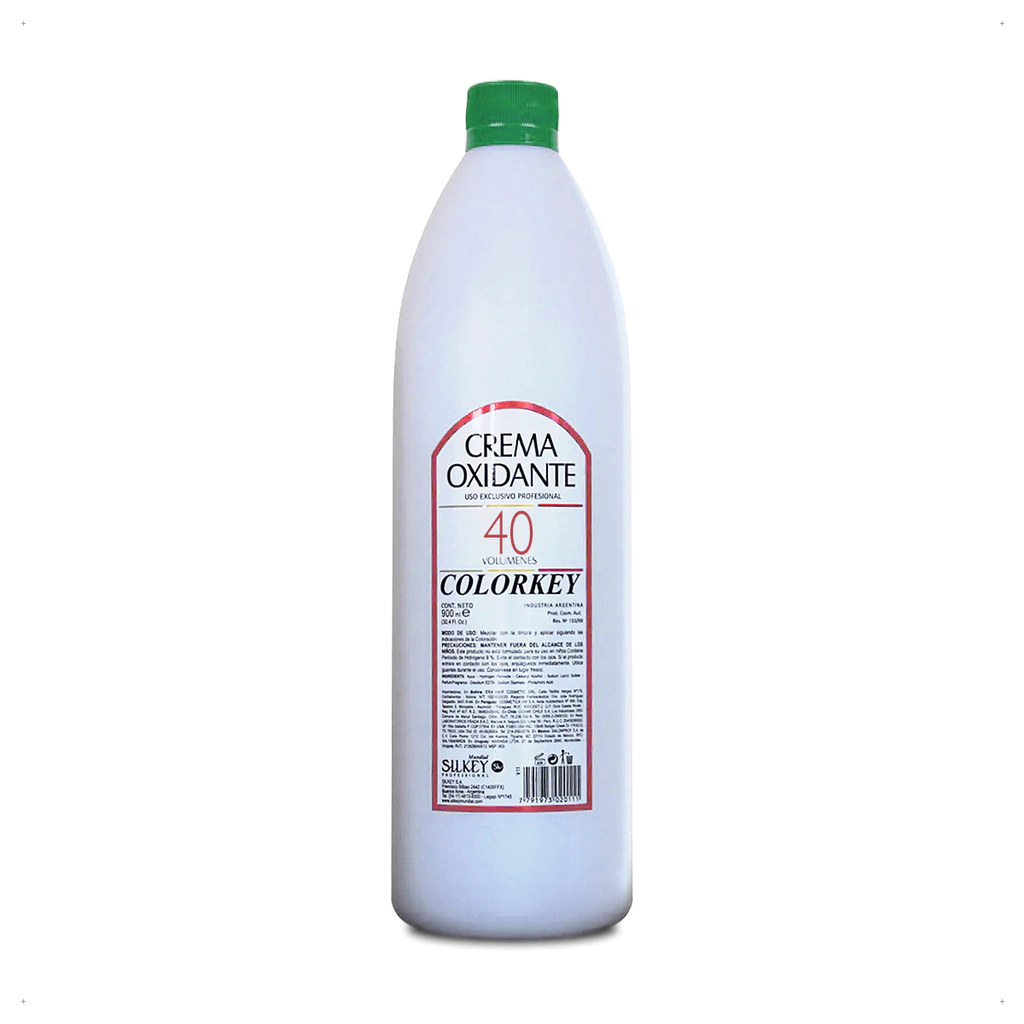 Revelador Super Aclarante COLORKEY 40 vol. — Silkey. Producto profesional de peluquería.