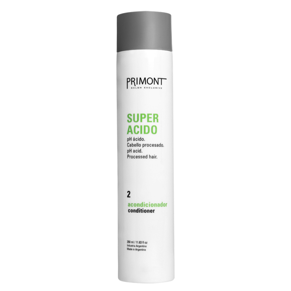 ACONDICIONADOR SUPER ACIDO x 350cc — Primont. Producto profesional de peluquería.