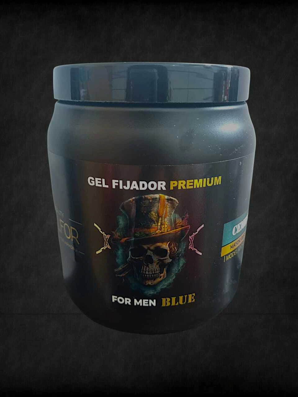 Gel Fijador Premium CEMENTO blue 900 — Walfor. Producto profesional de peluquería.