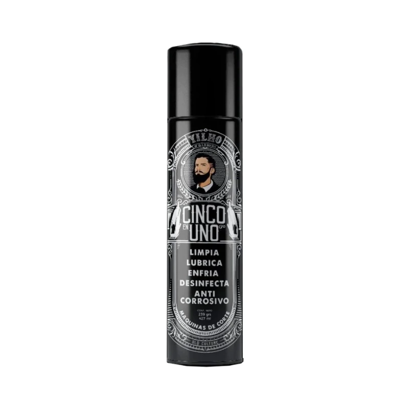 LIMPIA MÁQUINAS 5 EN 1 — Yilho. Producto profesional de peluquería.